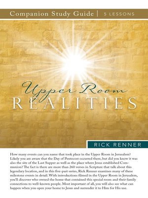 cover image of Upper Room Realities Study Guide